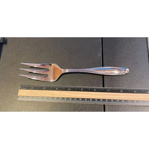 Oneida Alexandria Stainless Steel Serving Fork & Spoon Set 18/0 Replacements - Picture 3 of 5